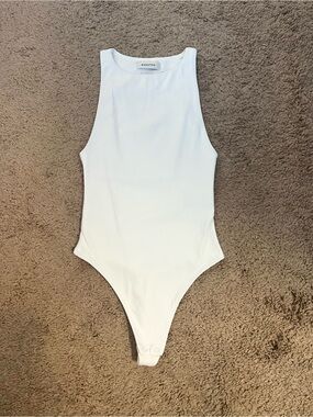 Aritzia Babaton White Bodysuit
